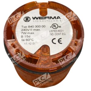 WERMA Signaltechnik Typ 840 300 00 Permanent Light Element