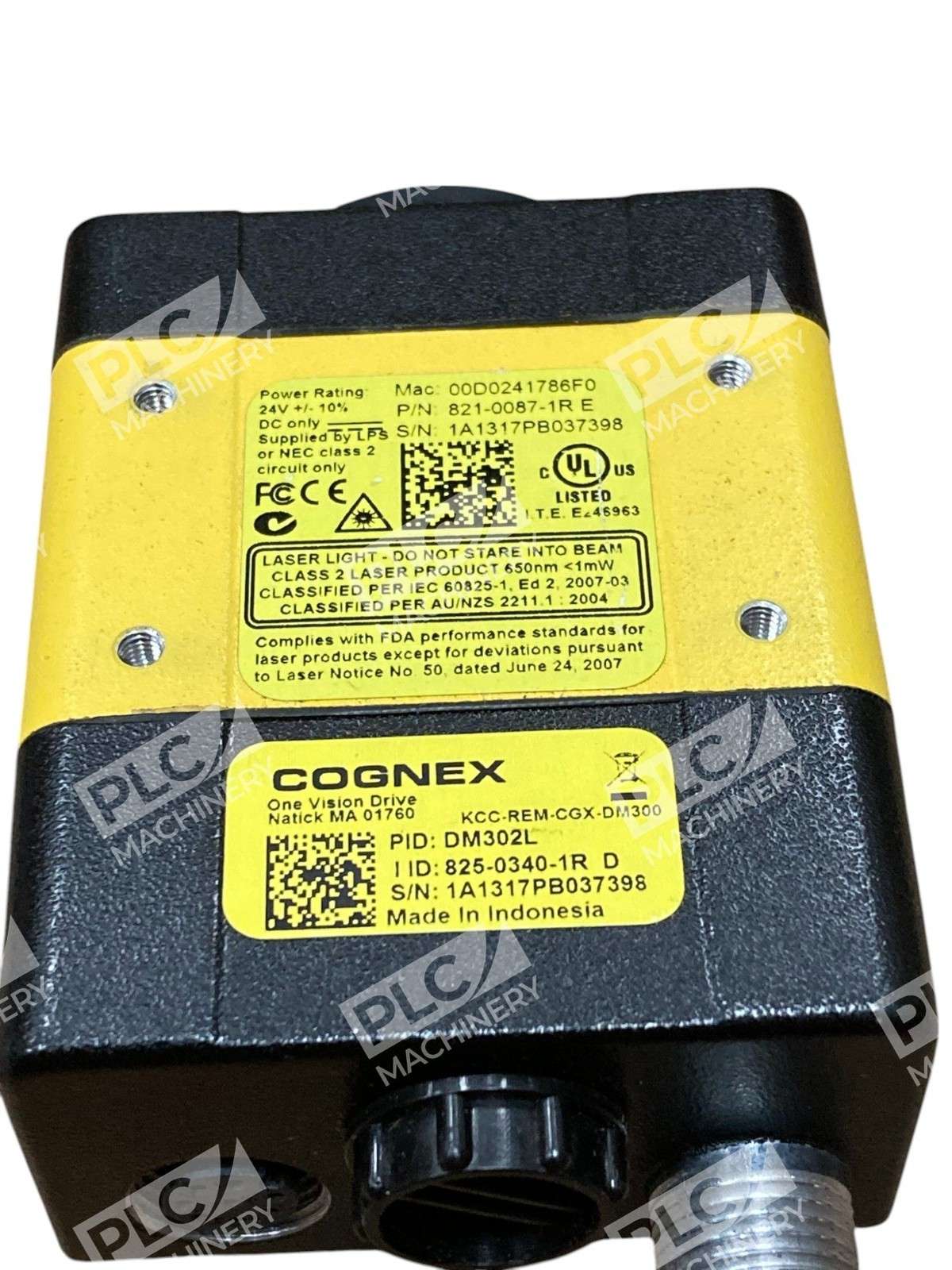 Cognex 821-0087-1R E Barcode Reader