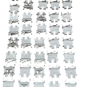 Lot of 40 Phoenix Contact IEC 60947-7-1 FEED-THROUGH TERMINAL BLOCK