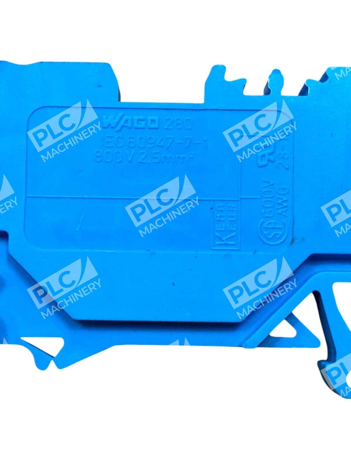 WAGO EC 60947-7-1 280-series Through Terminal Block