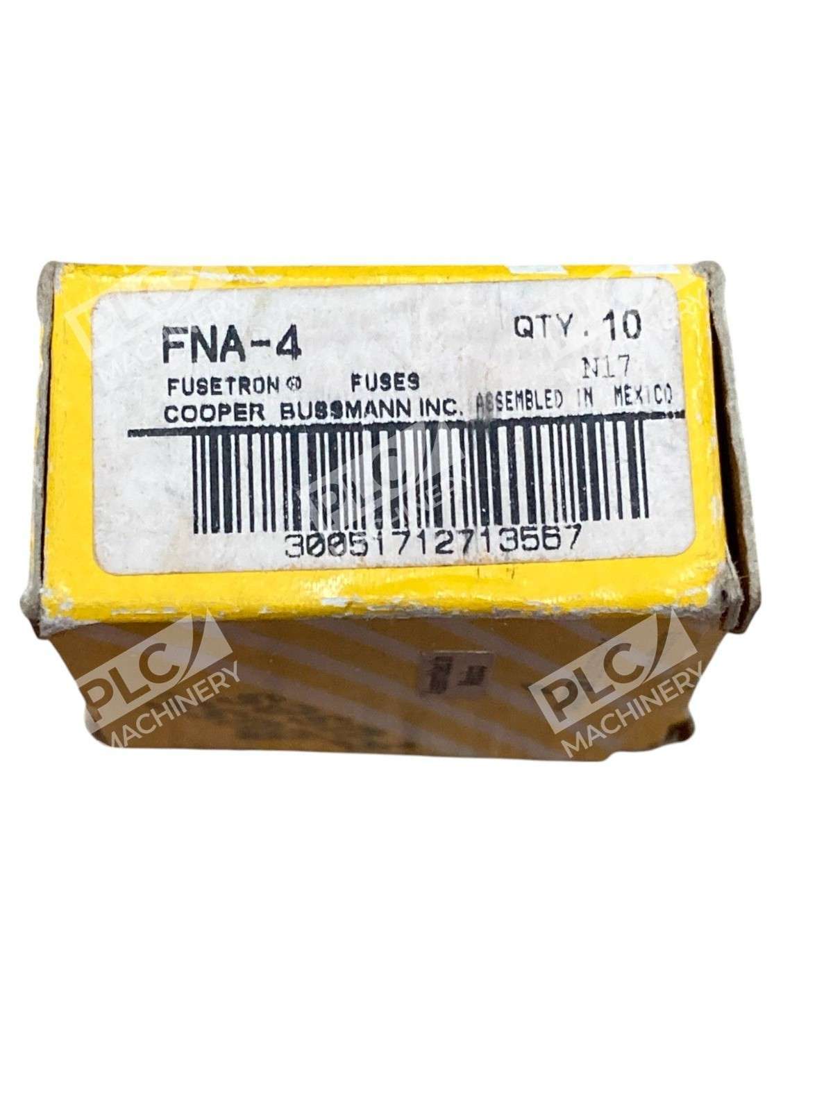Lot of 10 Bussmann Fusetron FNA-4 Dual Element Time Fuse - Image 2