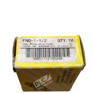 Lot of 10 Bussmann FNQ-1 1/2 Time Delay Fuse