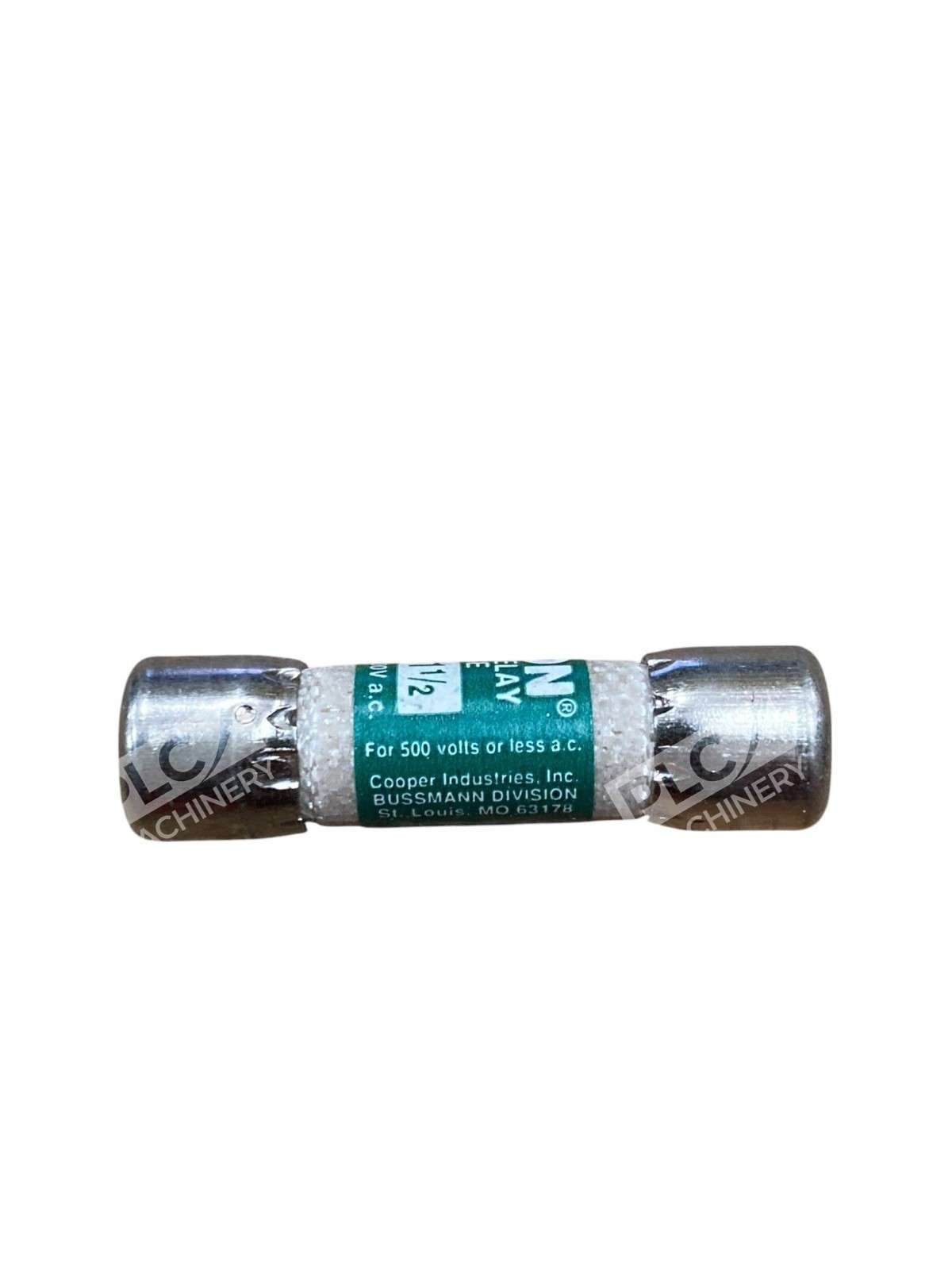 Lot of 10 Bussmann FNQ-1 1/2 Time Delay Fuse - Image 8