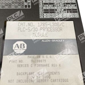 Allen-Bradley 1785-L30B /C PLC-5/30 Processor Module Series C Rev K USA