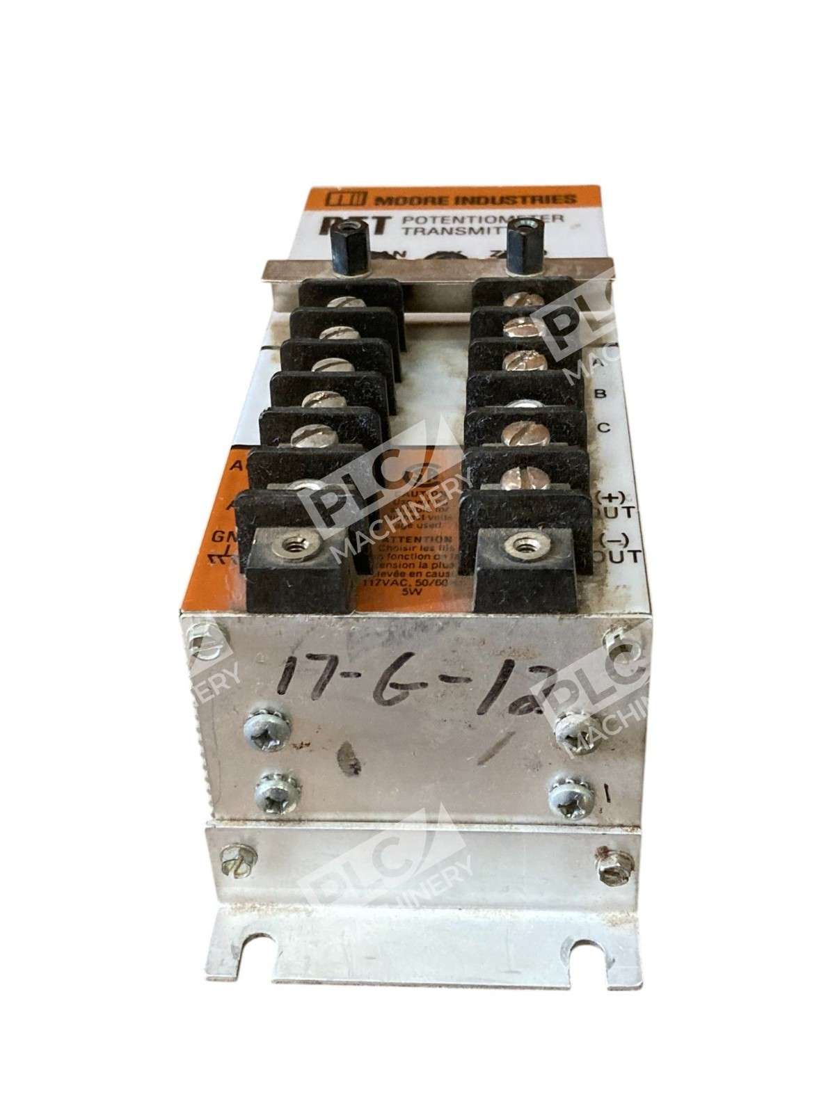 Moore Industries PTT PTT/1K-10-75/4-20MA/117AC Potentiometer Transmitter - Image 9