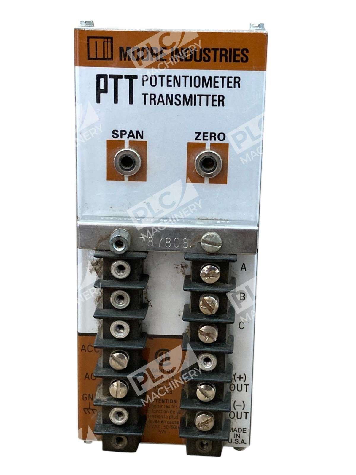 PTT PTT/1K-0-100/4-20MA/117AC STD Potentiometer Transmitter