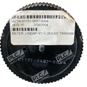 ROSEMOUNT 01151-0687-0004 TRANSMITTER PANEL GAUGE 0-100 PERCENT