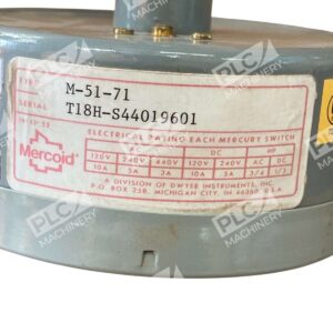 Mercoid Control M-51-71 Air Temperature Switch