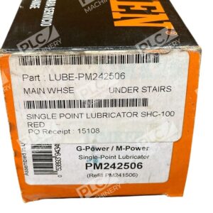 Timken PM242506 SINGLE POINT LUBRICATOR SHC-100 RED