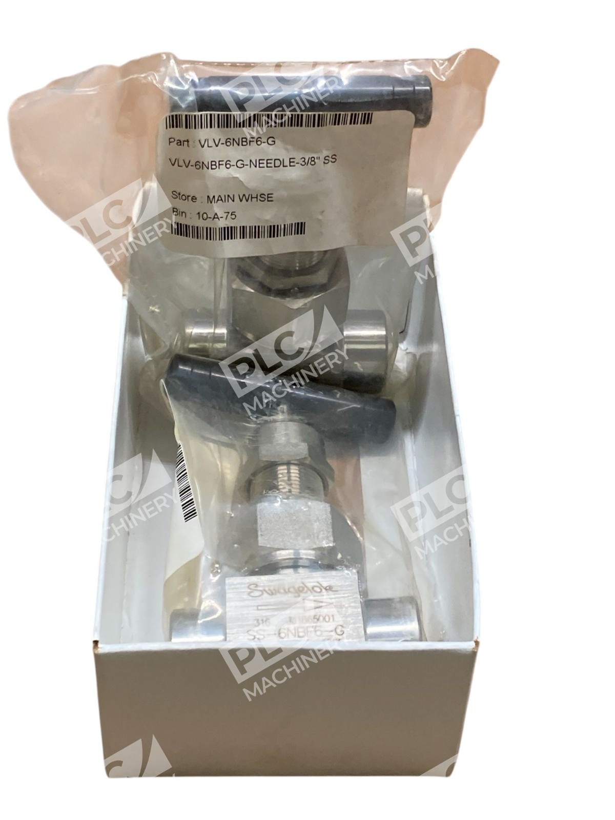 SWAGELOK VLV-6NBF6-G SS-6NBF6-G STAINLESS STEEL VALVE - Image 3
