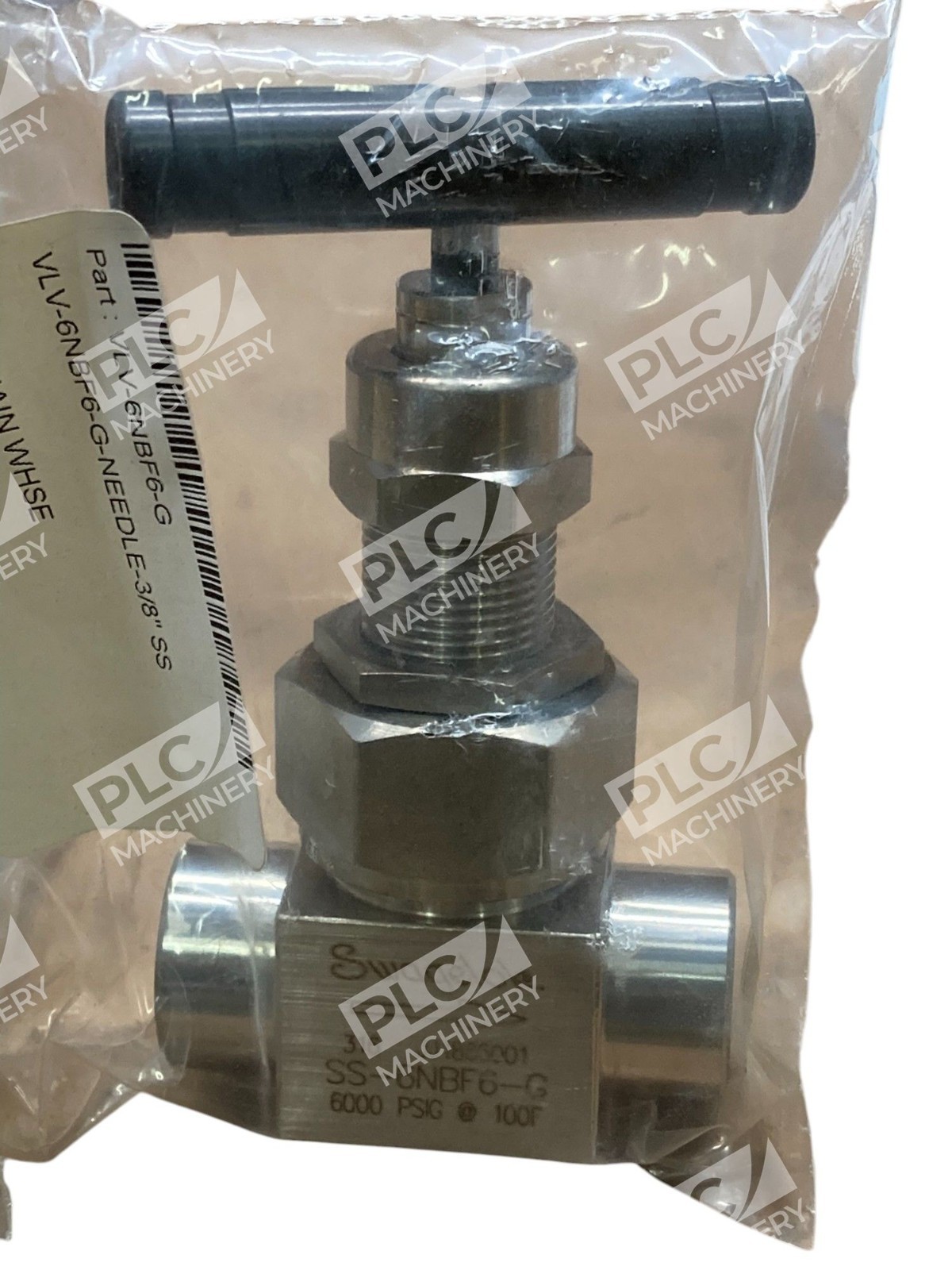SWAGELOK VLV-6NBF6-G SS-6NBF6-G STAINLESS STEEL VALVE - Image 5