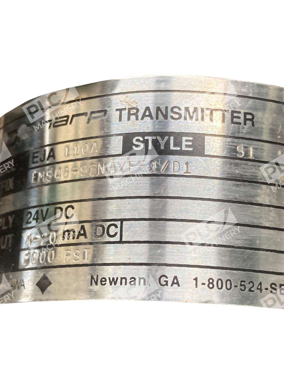 YOKOGAWA DP Harp EJA110A Style S1 Pressure Transmitter EJA110A EMS4B-92NA/FF1/D1 - Image 5