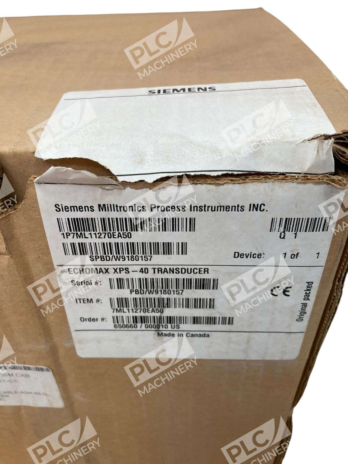 Siemens 7ML11270EA50 XPS-40 Ultrasonic Transducer - Image 8