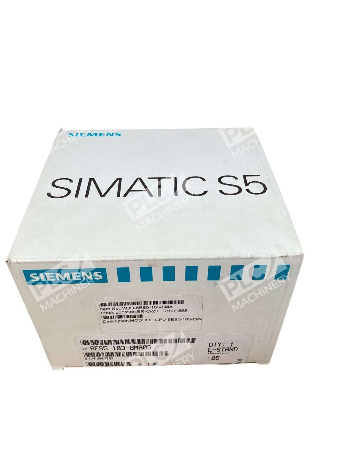 Siemens 6ES5 103-8MA03 SIMATIC S5 Central Processing Unit - Image 2