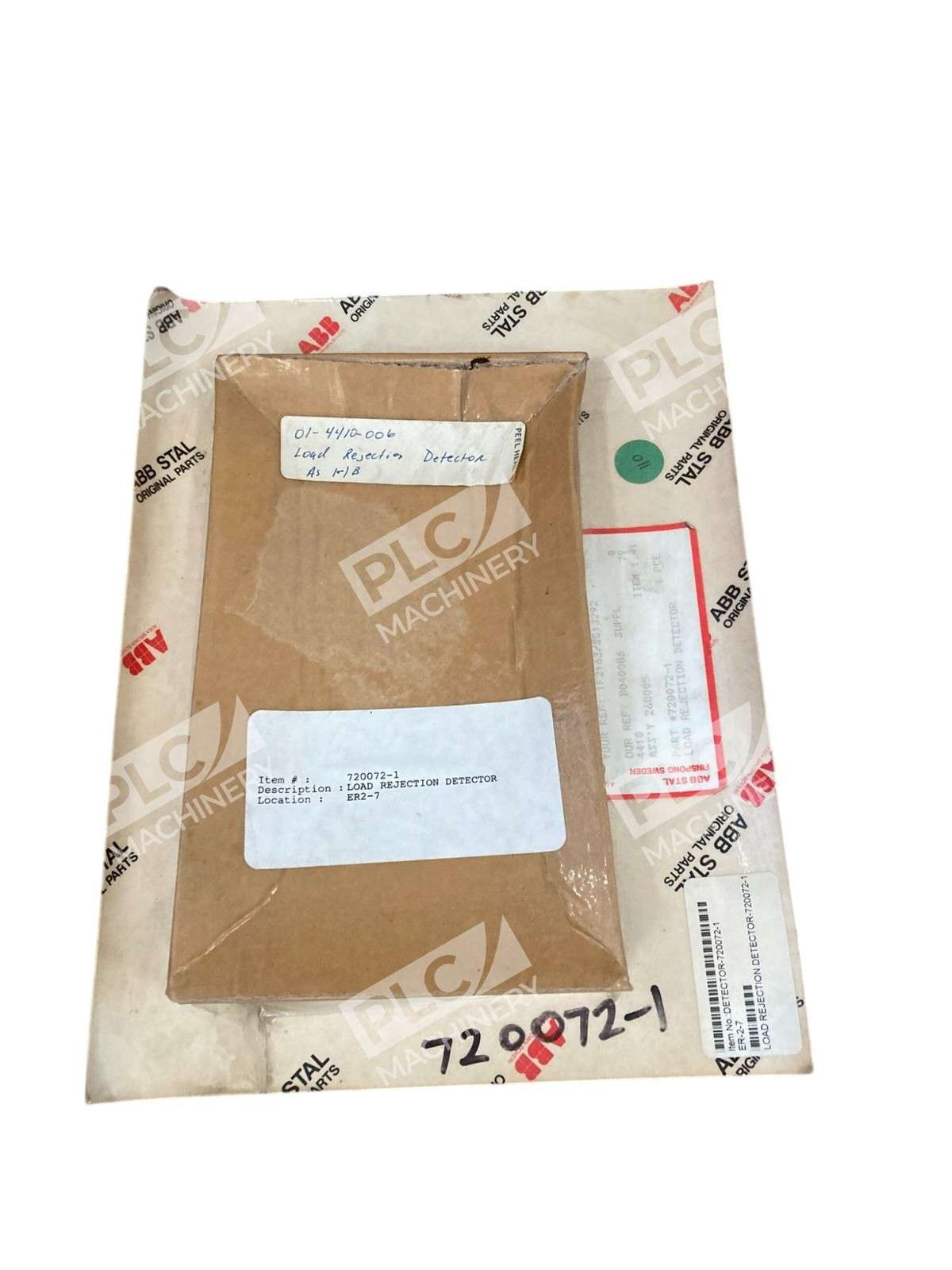 ABB 720072-1 Load Rejection Detector