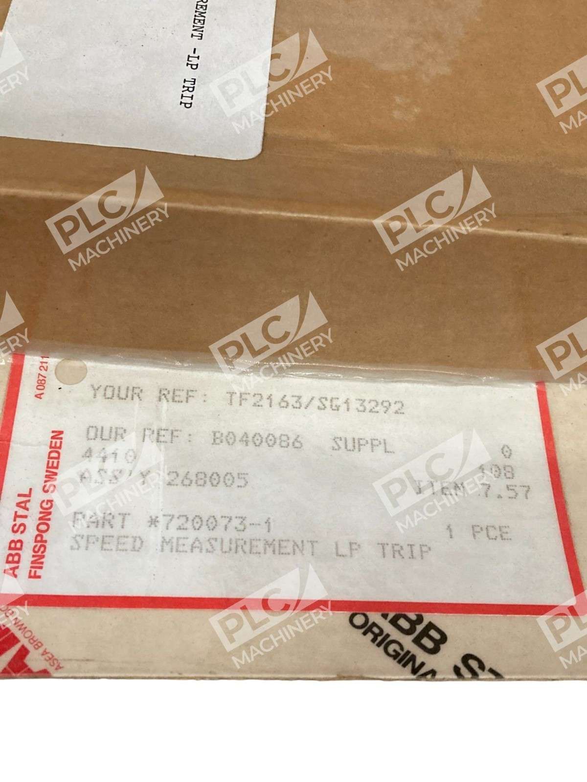 ABB 720073-1 Speed Measurement - Image 2