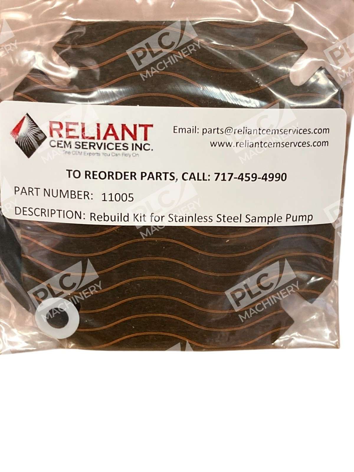 Reliant 11005 Rebuild Kit for Stainless Steel Sample Pump - Image 3