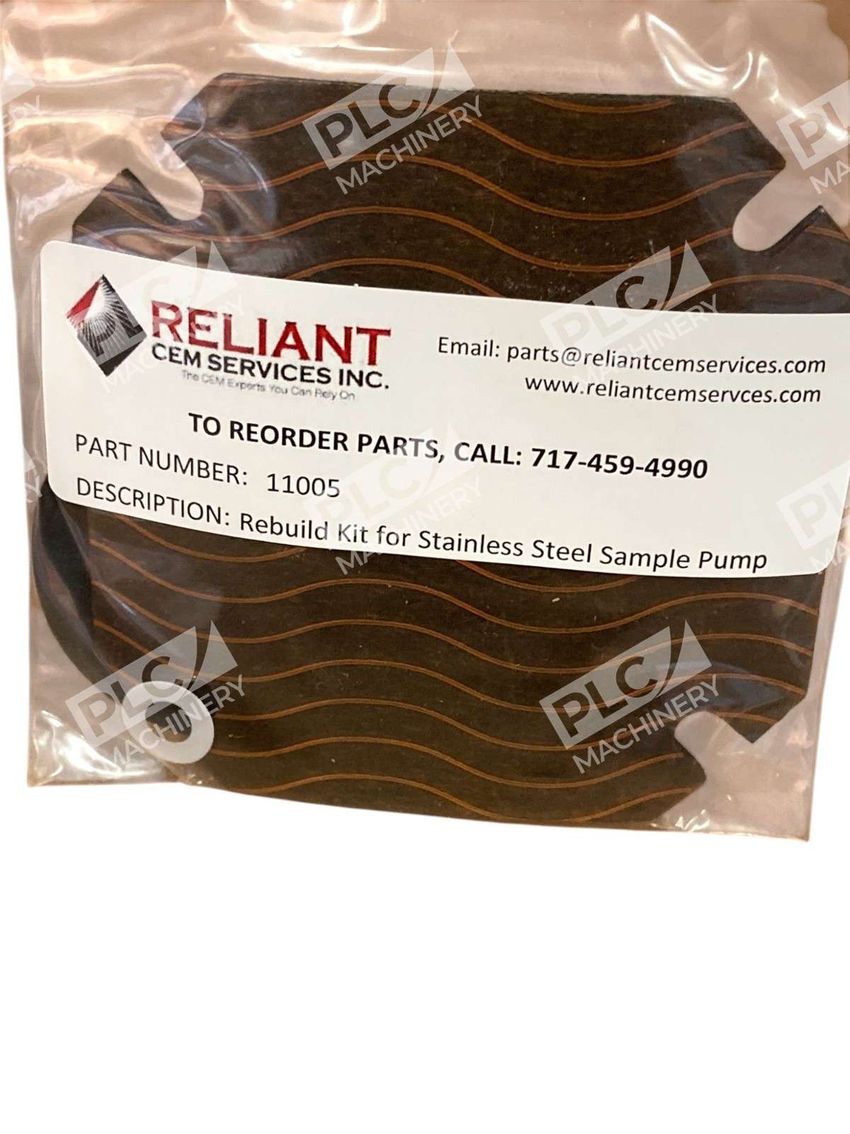Reliant 11005 Rebuild Kit for Stainless Steel Sample Pump - Image 4