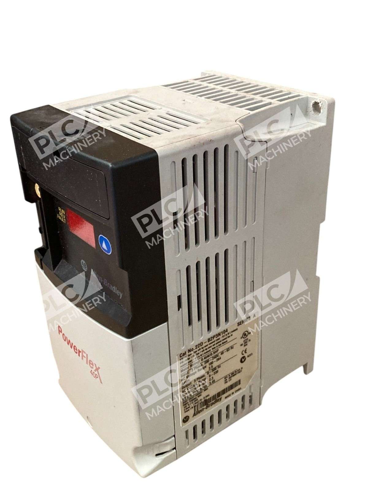 Allen-Bradley 22D-B2P3N104 PowerFlex 40 Inverter AC Drive - Image 4