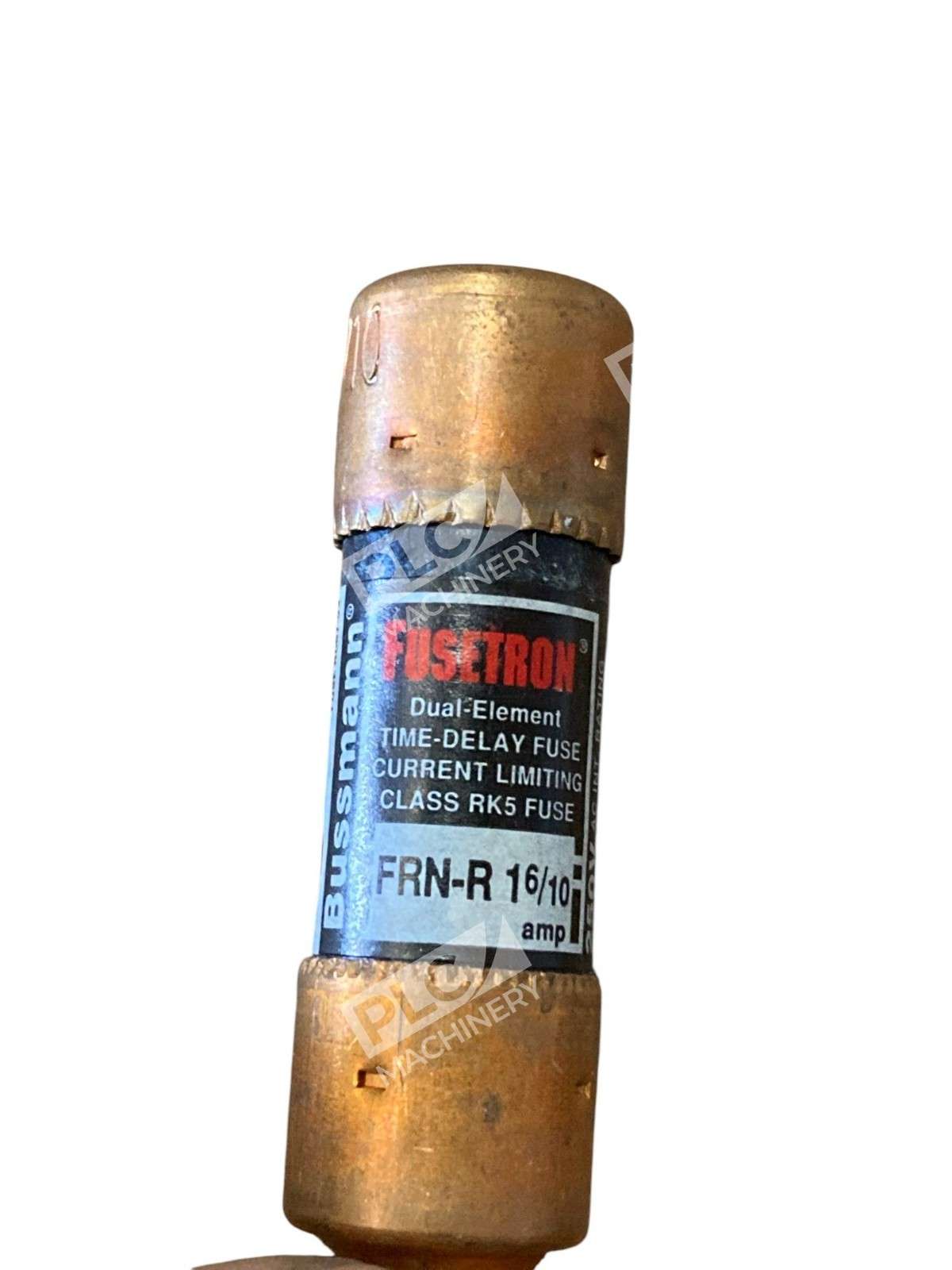 Lot of 8 Bussmann FRN-R-1-6/10 amp Fusetron Dual-Element Class RK5 Fuse - Image 2