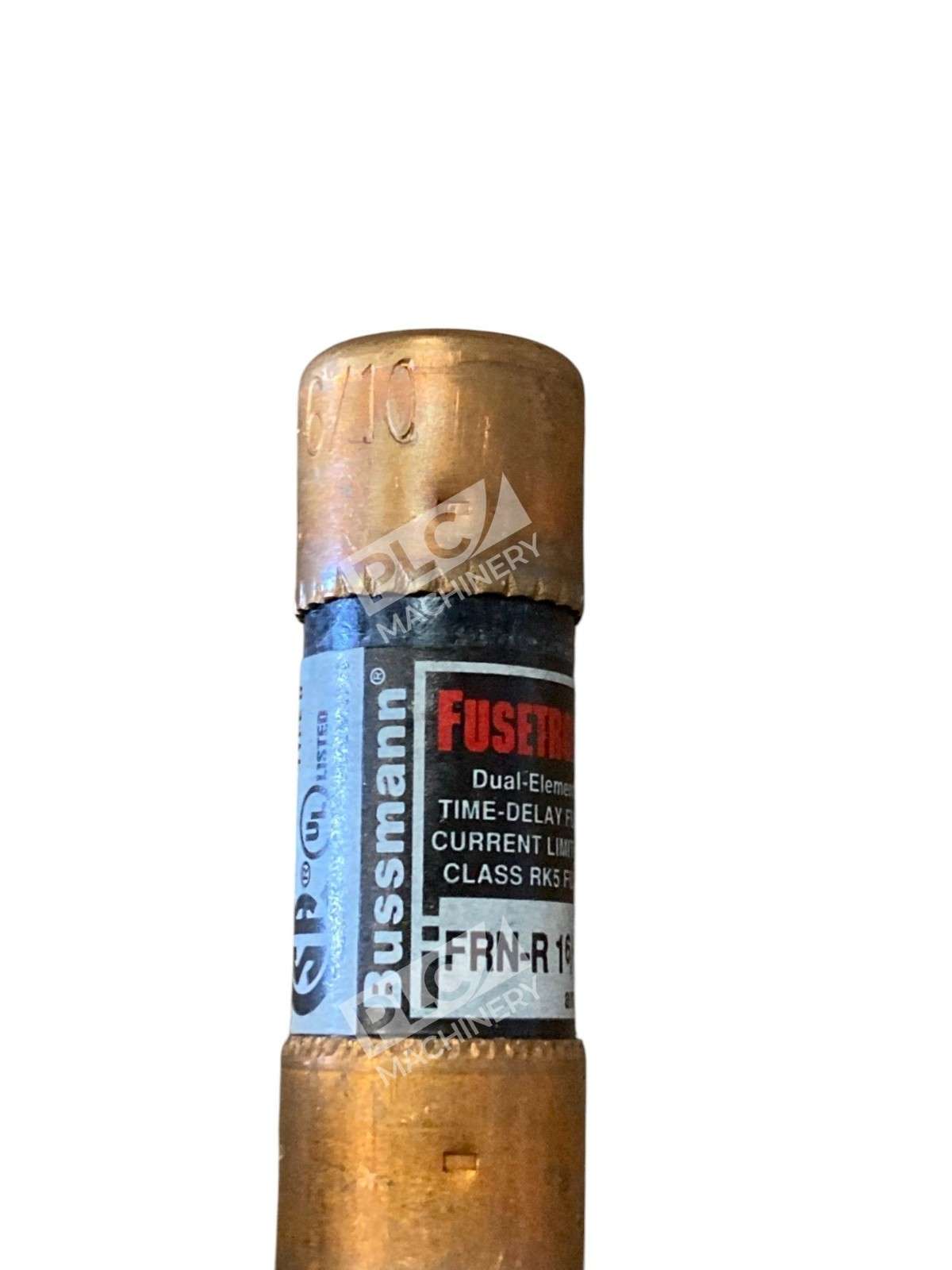 Lot of 8 Bussmann FRN-R-1-6/10 amp Fusetron Dual-Element Class RK5 Fuse - Image 4