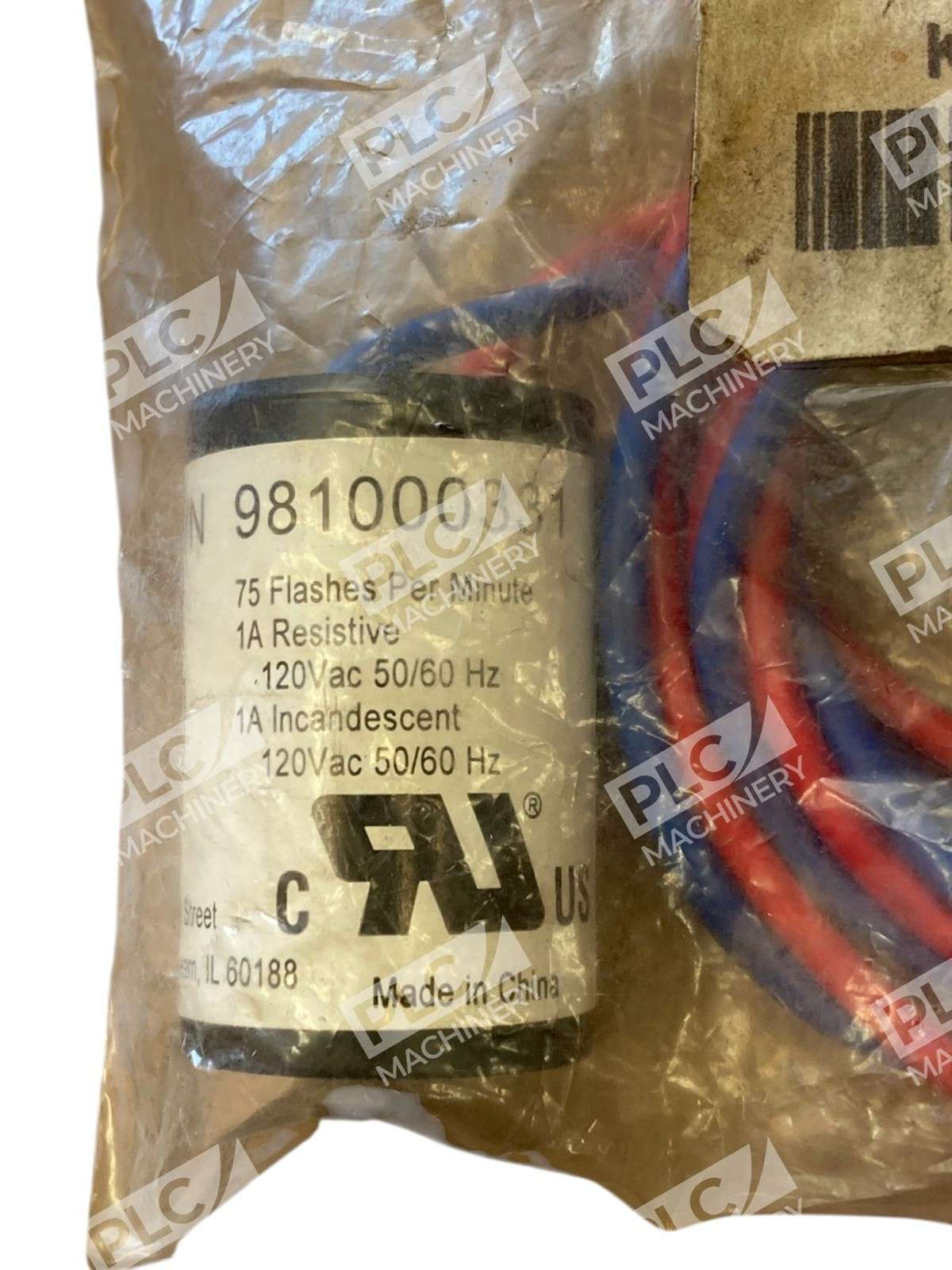 CORE COMPONENTS 981000331 SOLID STATE FLASHER 75 FLASHES PER MIN - Image 3
