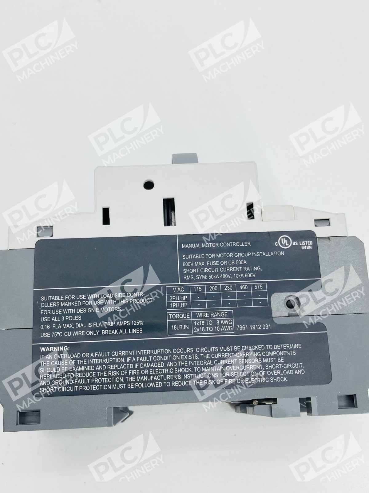 LS MMS-32S Manual Motor Starter Motor Protection Switch - Image 8