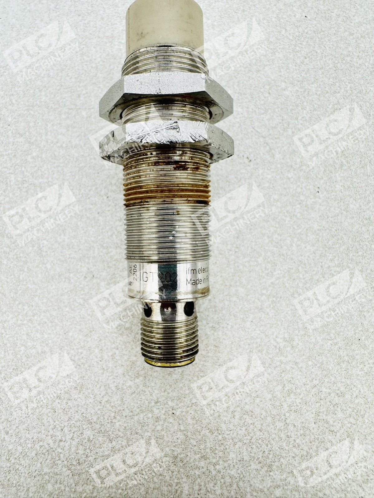 ifm Electronic IGT202 Inductive Proximity Sensor M18 Stainless Steel - Image 4