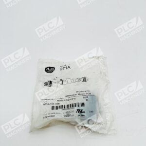 Allen Bradley 871A-TS4-DM1 Micro 4 Pin Straight Male PG9 Connector Ser B