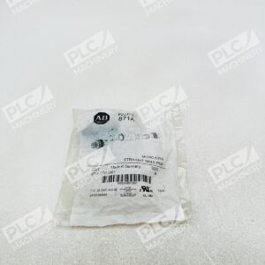 Allen Bradley 871A-TS5-DM1 Micro 5 Pin Straight Male Connector Ser B