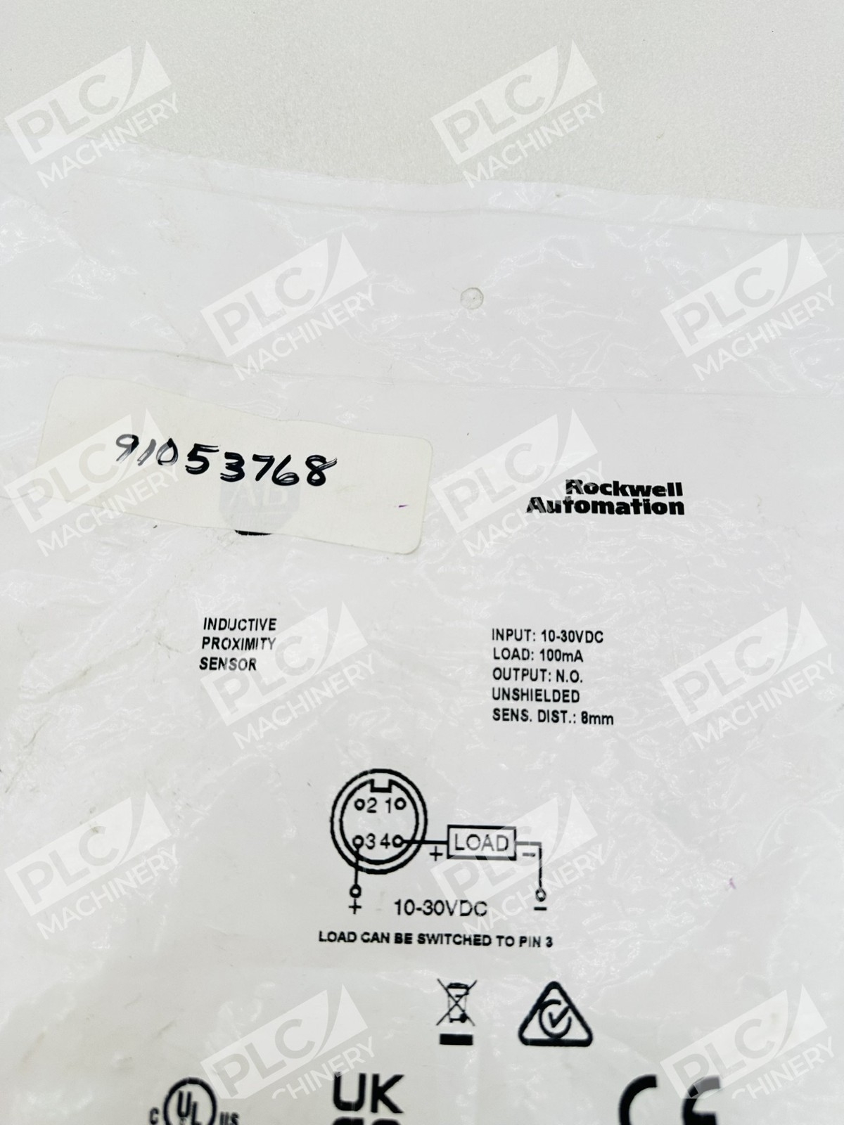 Allen Bradley 872C-D8NE18-D4 Inductive Proximity Sensor Ser C - Image 2
