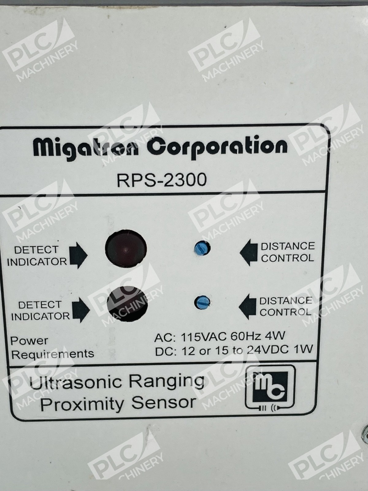 Migatron RPS-2300 Ultrasonic Ranging Proximity Sensor RPS-2300-36 - Image 5