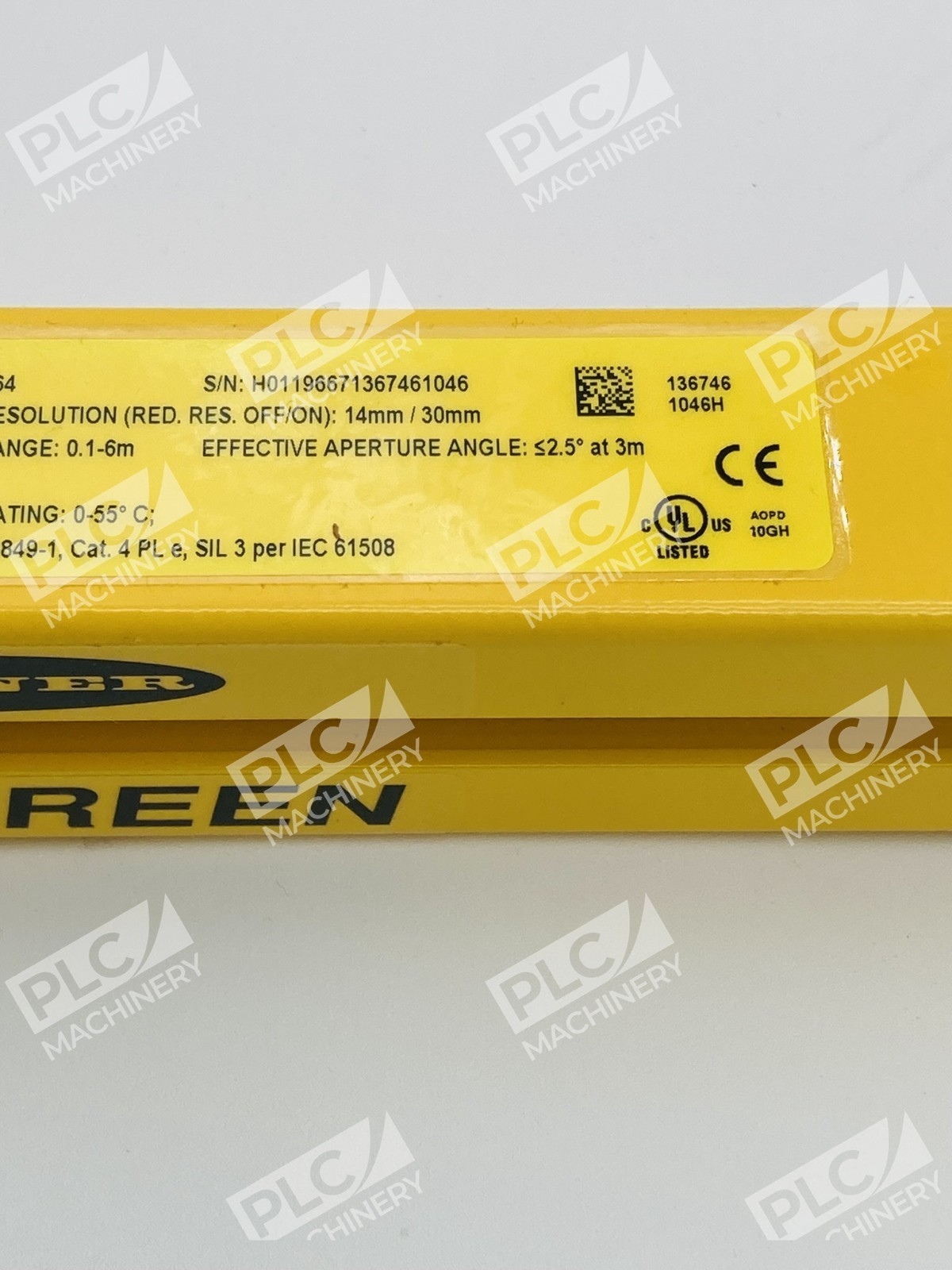 Banner SLSE14-900P8 EZ-Screen Light Curtain Emitter 900mm 24VDC - Image 9