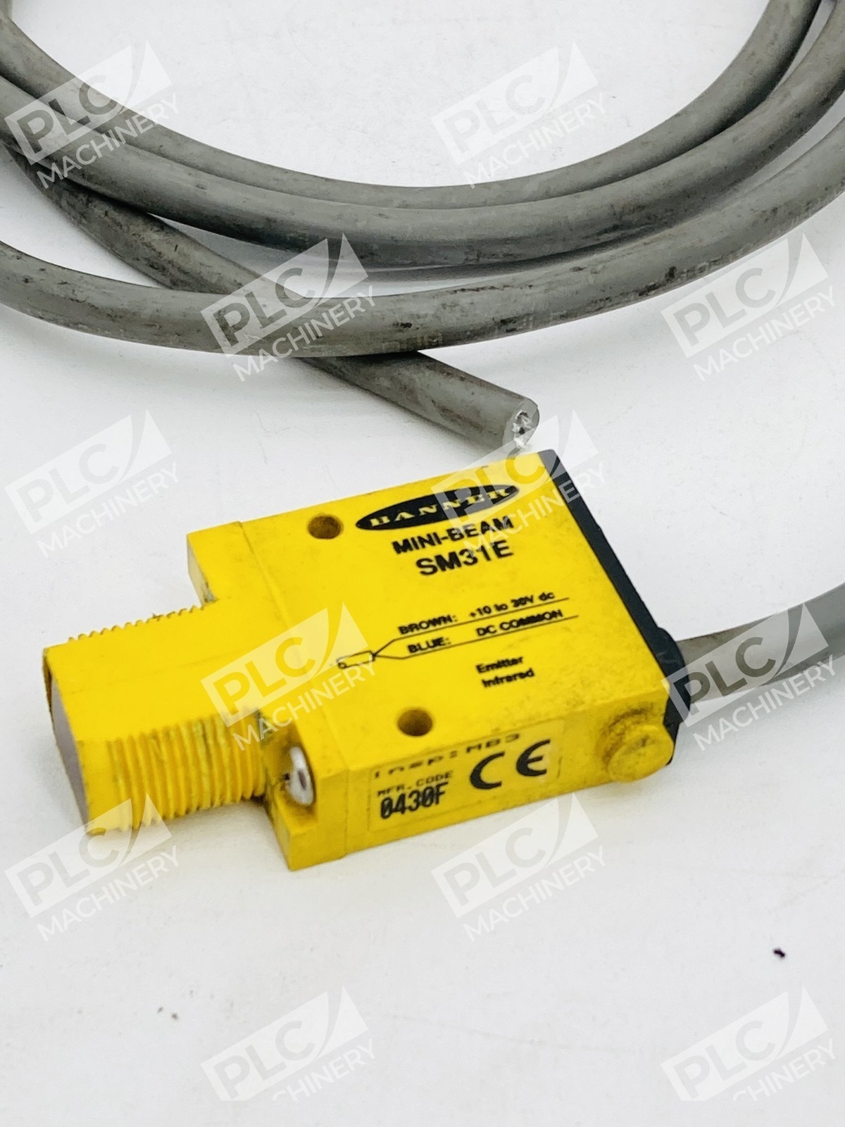 Banner SM31E Mini-Beam Infrared Photoelectric Emitter Sensor Lot of 3 - Image 5
