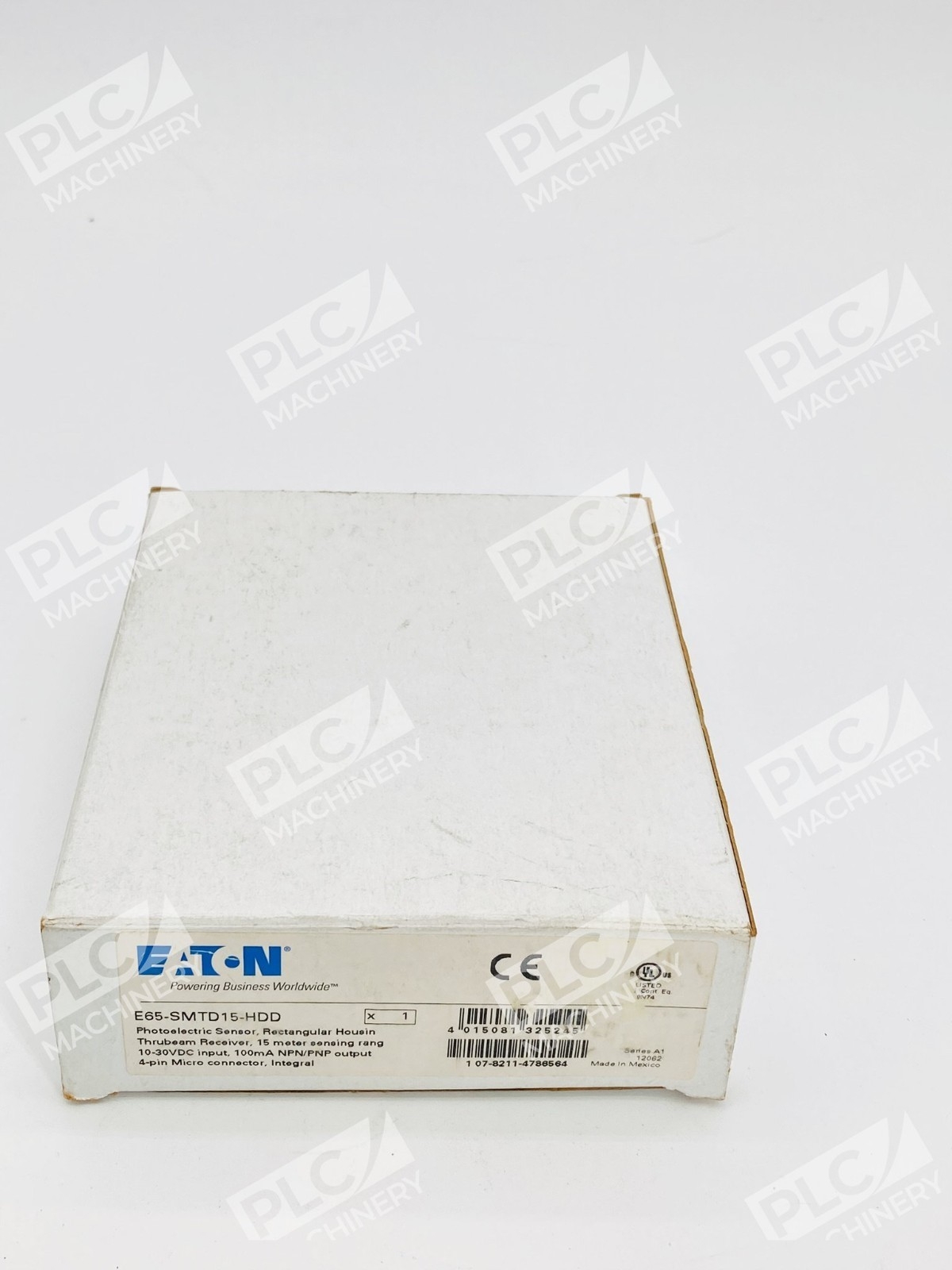 Eaton E65-SMTD15-HDD Photoelectric Sensor Thru-Beam Receiver 15m Range