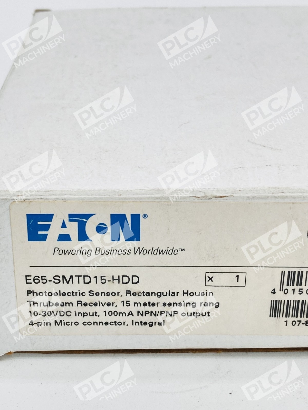 Eaton E65-SMTD15-HDD Photoelectric Sensor Thru-Beam Receiver 15m Range - Image 2