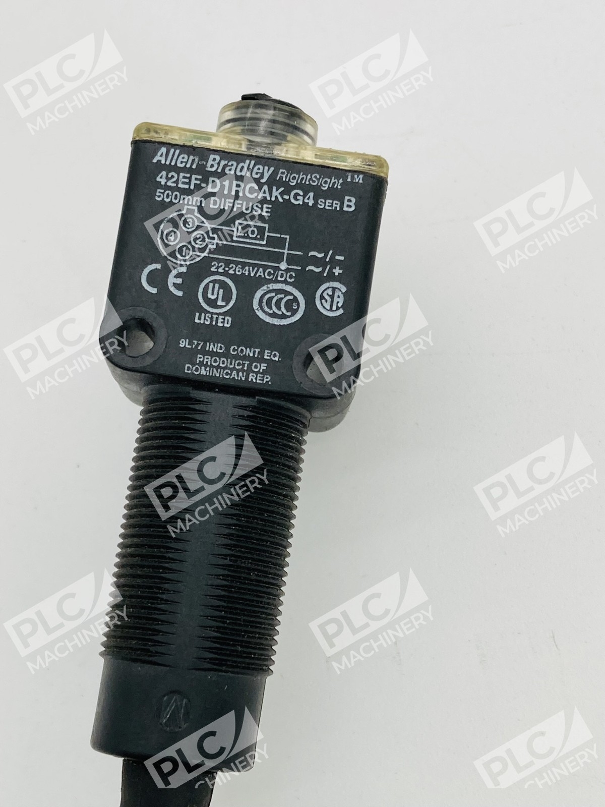 Allen Bradley 42EF-D1RCAK-G4 RightSight Photoswitch Diffuse Sensor Ser B - Image 6