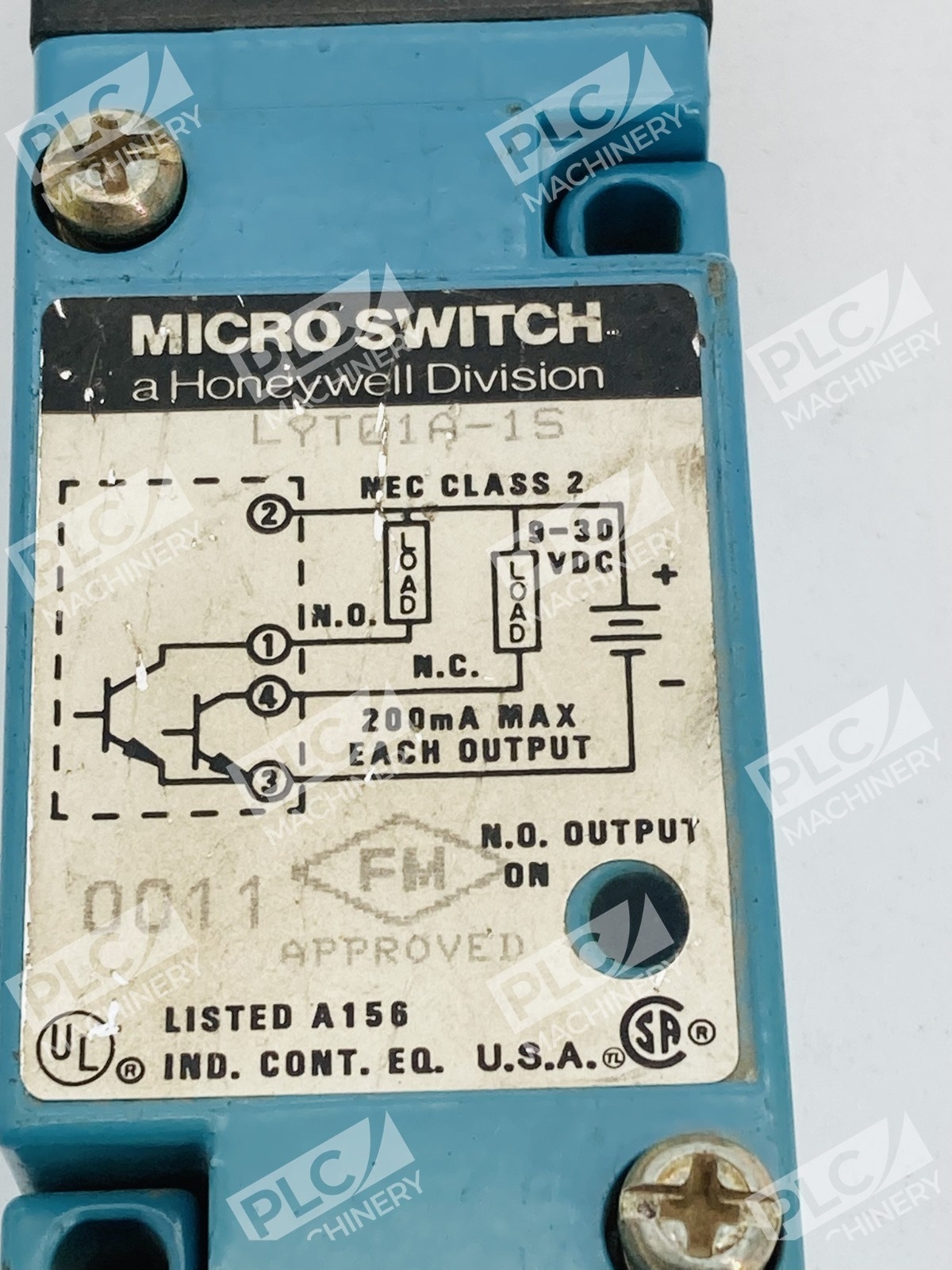 Honeywell LYT01A-1S Micro Switch Proximity Sensor 200mA - Image 6