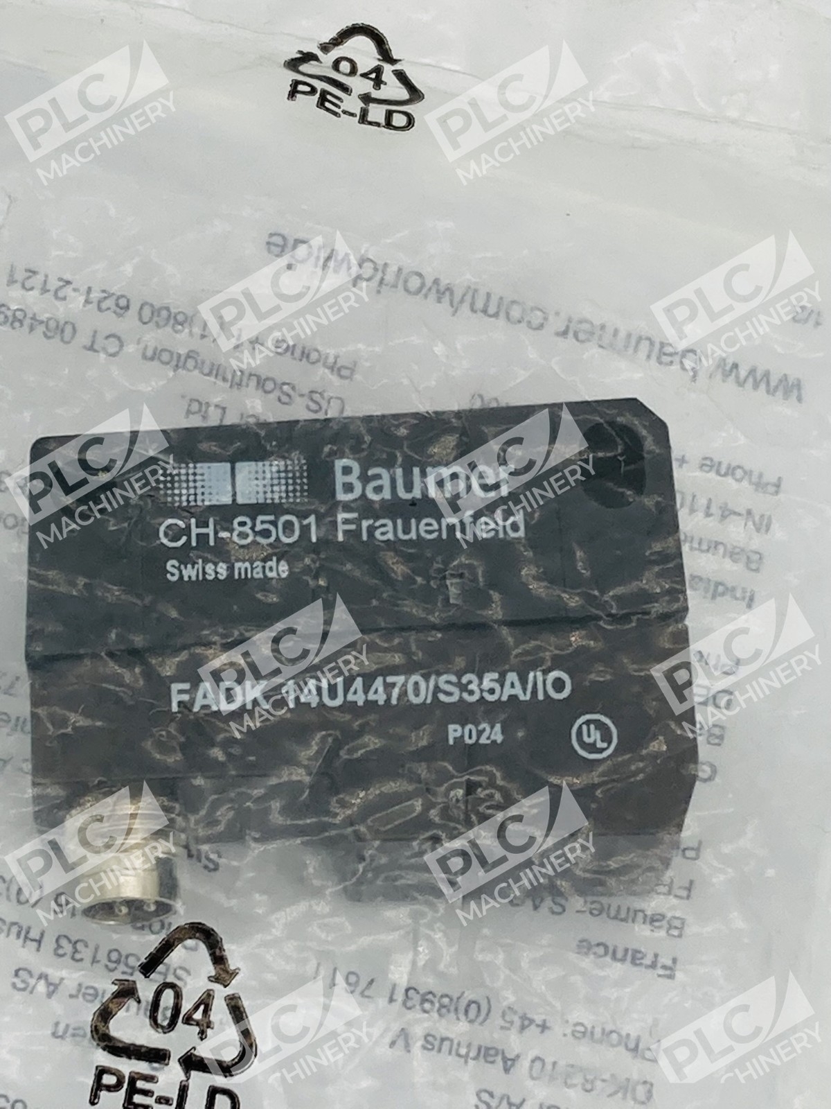 Baumer FADK 14U4470/S35A/IO Photoelectric Distance Sensor - Image 4