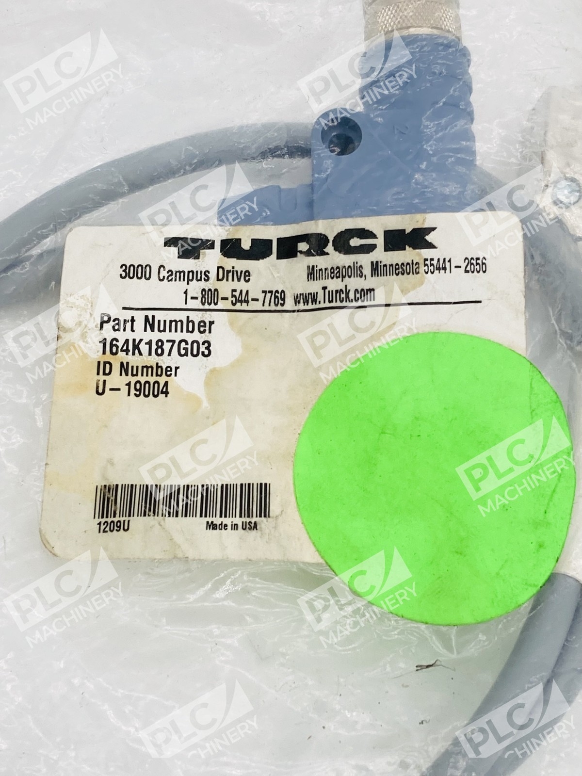 Turck U-19004 Cable Connector Cordset - Image 2