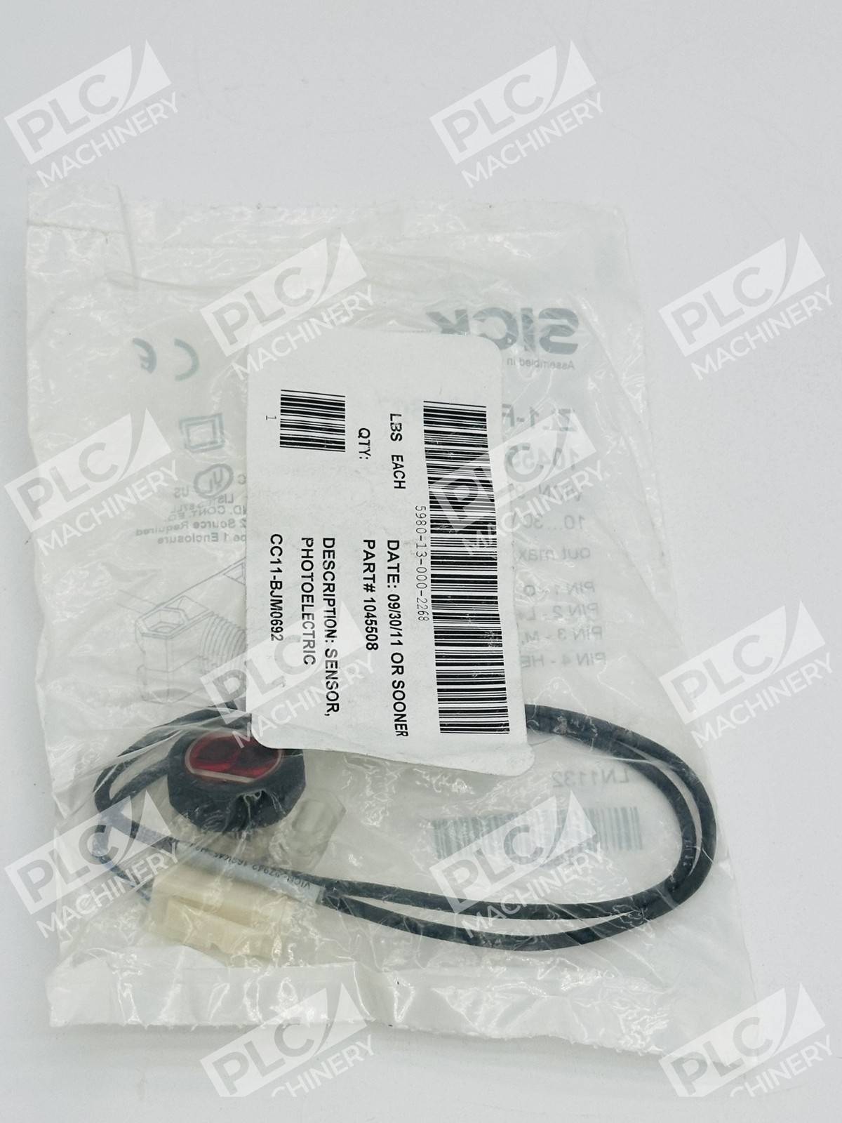 Sick ZL1-F2800S07 Photoelectric Proximity Sensor Switch 1045508 Lot of 3 - Image 3