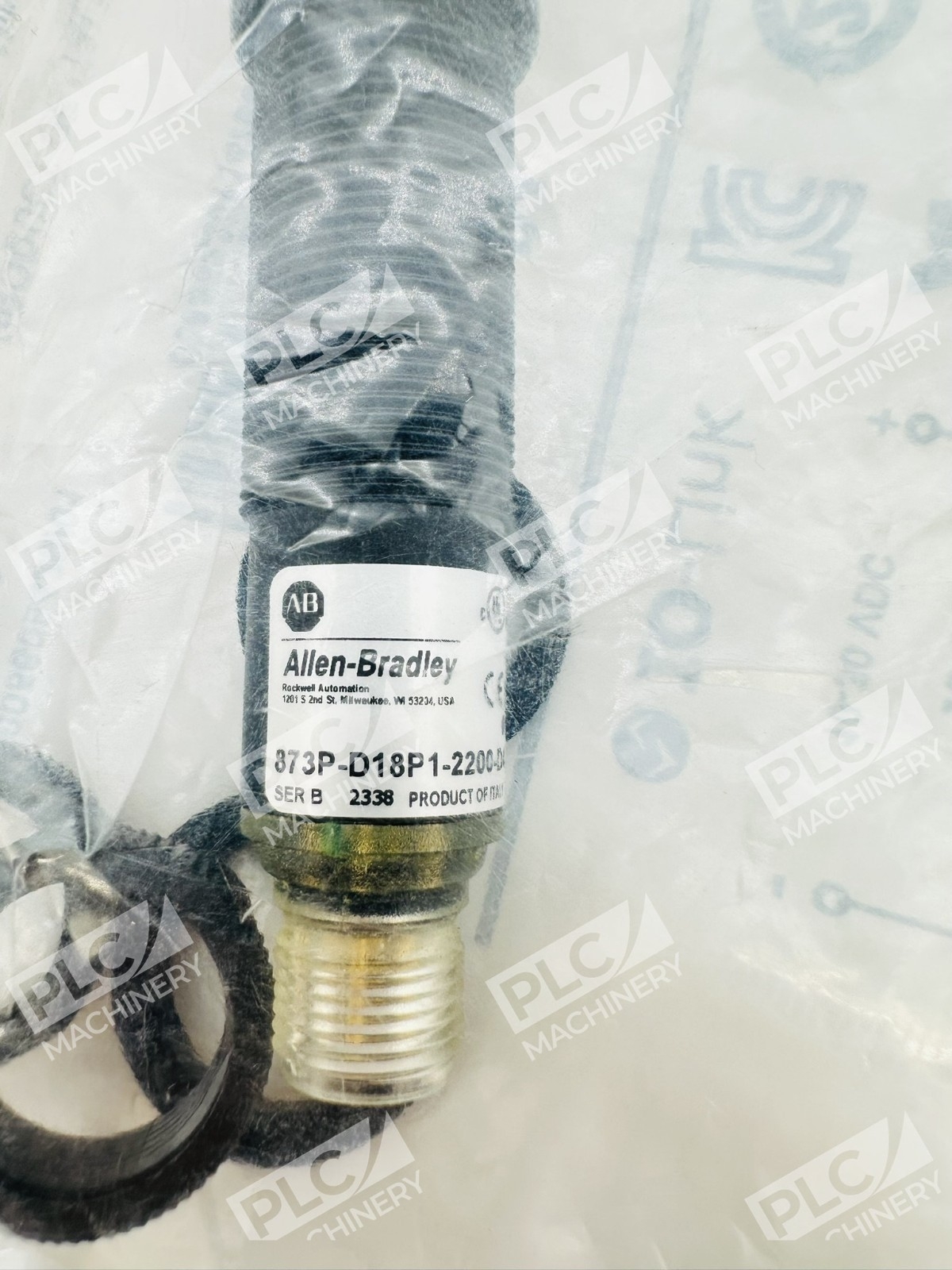 Allen Bradley 873P-D18P1-2200-D4 Ultrasonic Sensor Ser B - Image 6