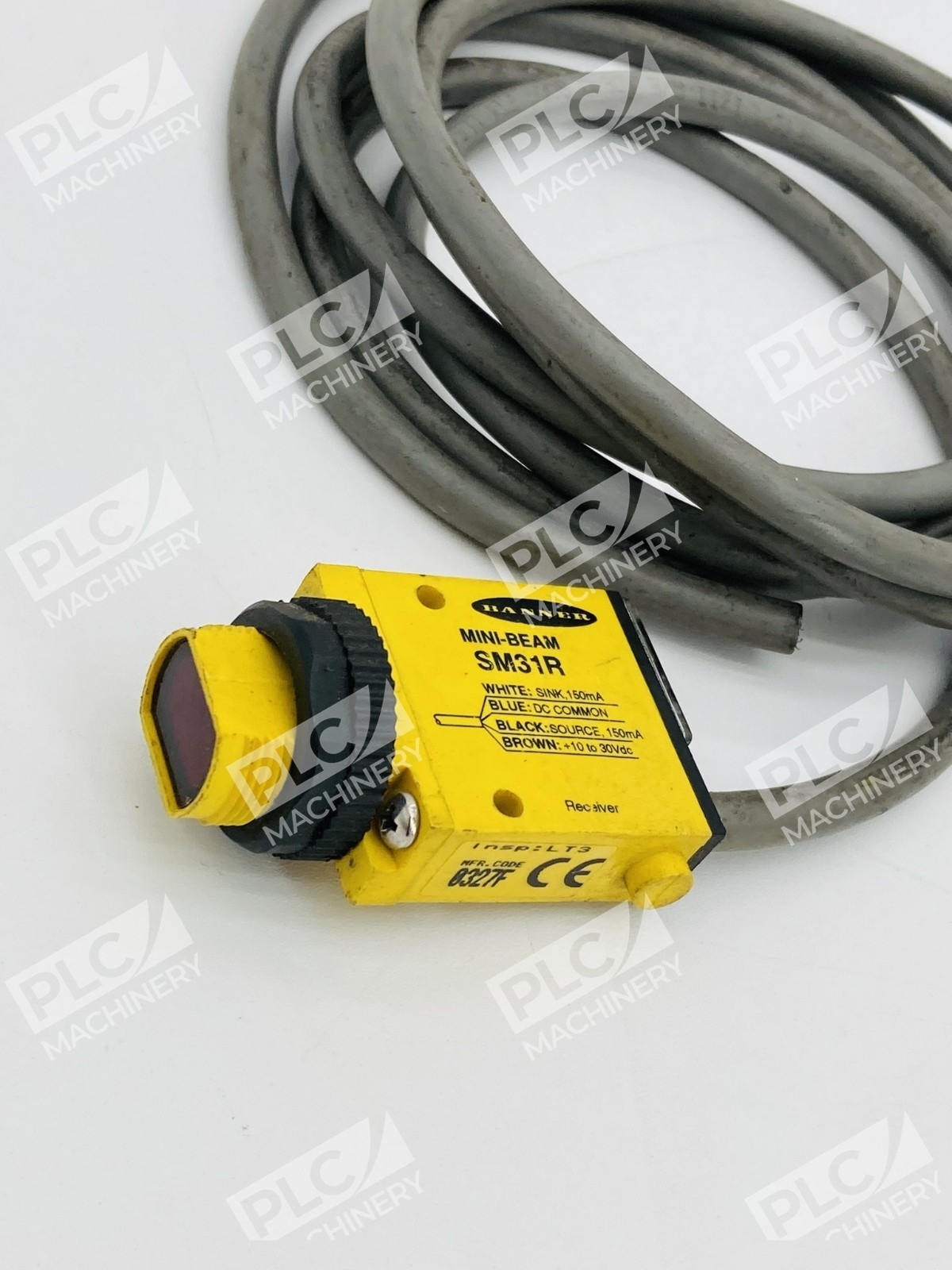 Banner SM31R Mini-Beam Photoelectric Receiver Sensor Lot of 3 - Image 4