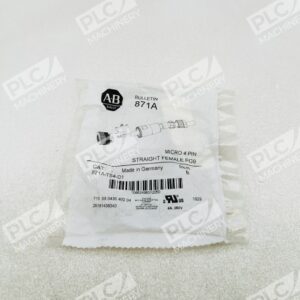 Allen Bradley 871A-TS4-D1 Micro 4-Pin Straight Female PG9 Sensor Connector Ser B