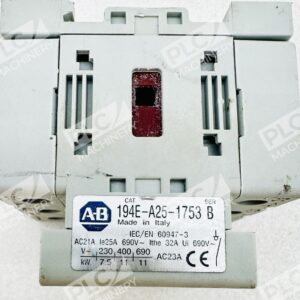 Allen Bradley 194E-A25-1753 Series B Non-Fusible Disconnect Switch