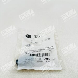 Allen Bradley 871A-TS5-DM1 Micro Connector M12 5-Pin Male PG9 Ser B