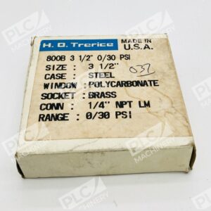 H.O. Trerice 800B Pressure Gauge 0-30 PSI Indicator