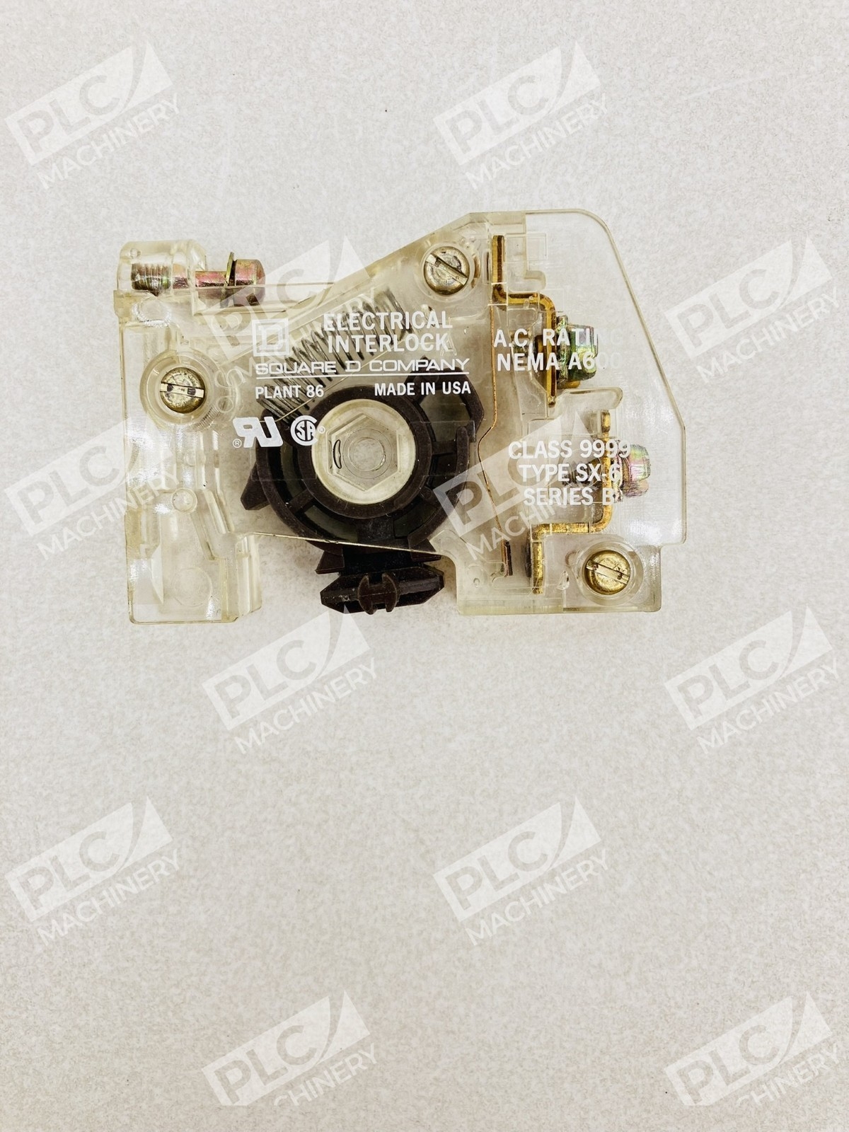 Square D 9999SX8 Electrical Interlock Auxiliary Contact Block Ser B - Image 4