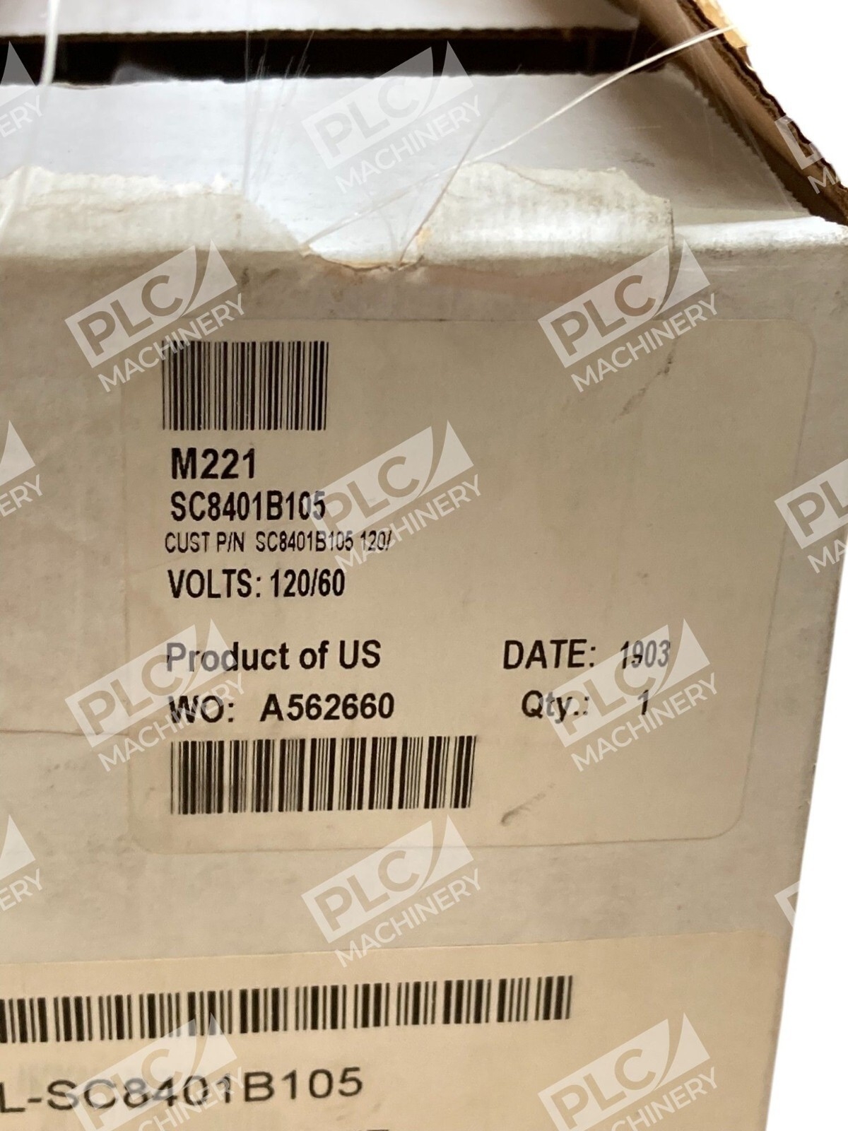 ASCO SC8401B105AC120/60 M221 Solenoid Valve W/ Spade Plug Connector SC8401B105 - Image 2