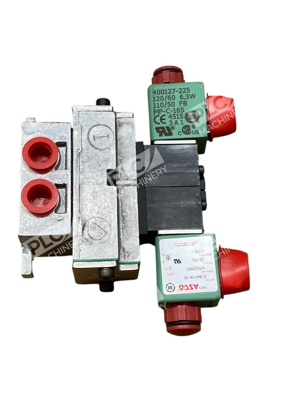 ASCO SC8401B105AC120/60 M221 Solenoid Valve W/ Spade Plug Connector SC8401B105 - Image 4